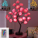 Rose Flower Tree Table Lamp SN