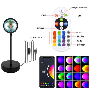 New Smart Sunset Lamp SN