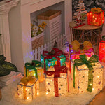 Christmas Lighted Gift Boxes